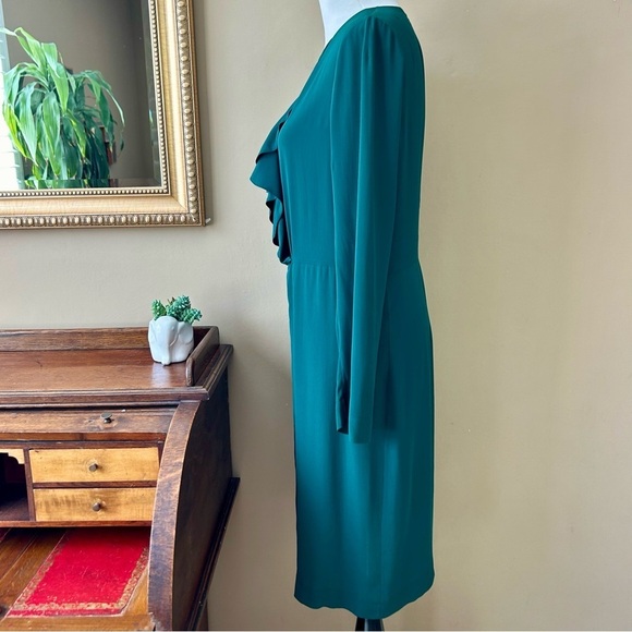 Marni Green Long Sleeve Dress - Picture 5 of 11